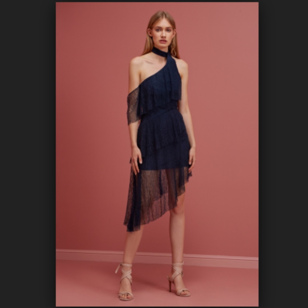 Keepsake Wide Awake Drape Dress